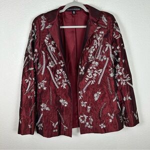 VTG Linda Allard EllenTracy Women’s Sz 4 Lux Formal beaded, sequined silk jacket
